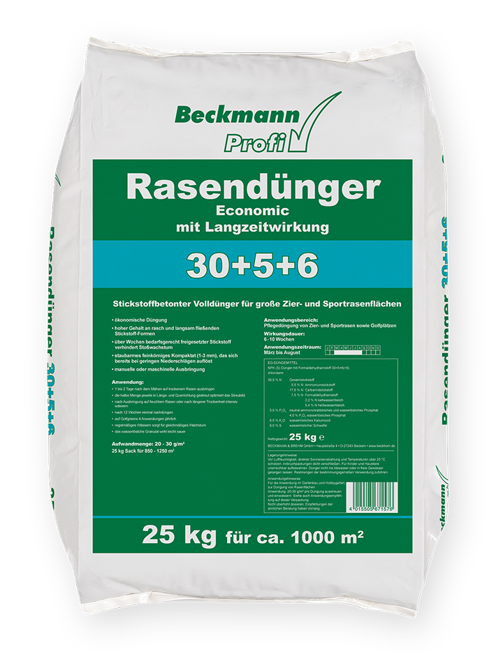 Beckmann Profi Rasendünger Economic 30+5+6